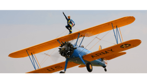 Richard and Annabel Wing Walk for Orpheus