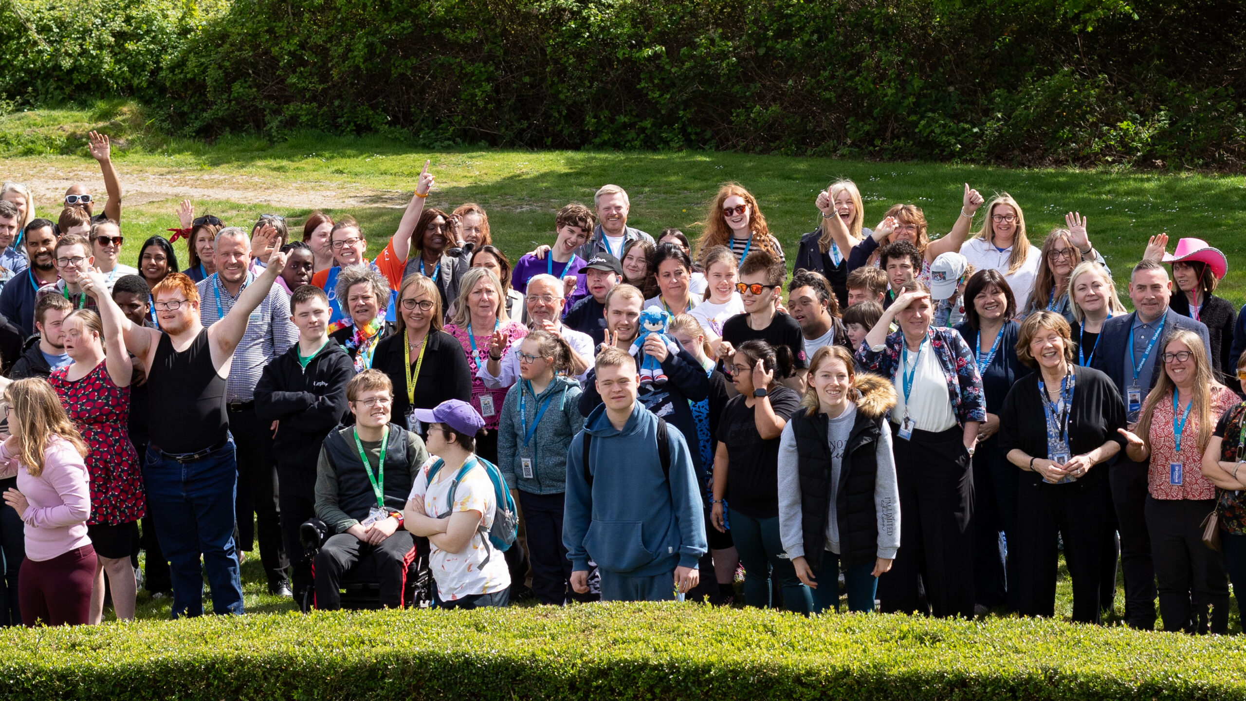 The whole charity and college including students, staff and trustees